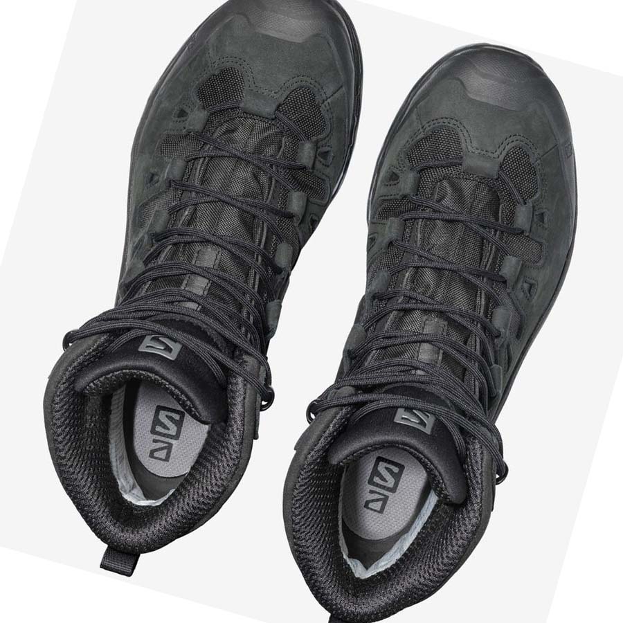 Salomon QUEST 4D GORE-TEX ADVANCED Tornacipő Férfi Fekete | HU 2179NWY